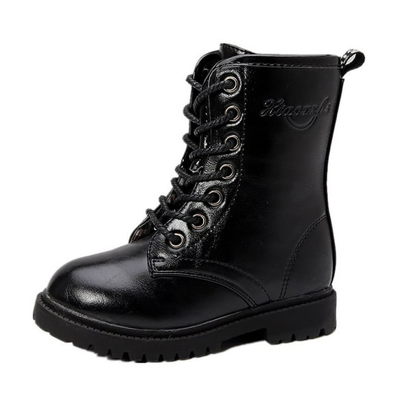 Zshosam Walking Shoes for Babies Boys Cowboy Boots Kids Western Boots Square Toe Girls Cowgirl Boots for Toddler/Little Kid/Big Kid Size 12,(Black Little Kids 12)