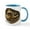 White/Blue Inside, variant on CafePress - Southern Hognose Snake Mug - 11 oz Ceramic Mug - Novelty Coffee Tea Cup