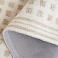 thumbnail image 5 of SAFAVIEH Ebony Bernadine Plaid Area Rug, Ivory/Beige, 6' x 6' Square, 5 of 7