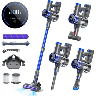 Dyson, V12 Detect Slim Cordless Vacuum, Nickel, Lightweight, Smart