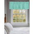 thumbnail image 3 of Valances for Windows Vintage Linen Rod Pocket Cafe Window Treatments Valance Curtains for Kitchen Bathroom Laundry Basement Windows 60"x14", 3 of 9