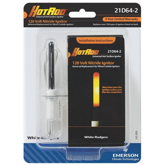Emerson 21D64-5PK Hot Rod Universal Surface Ignitor, 5-Pack CA3