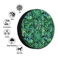 thumbnail image 4 of Naloa Monstera Leaves PVC Leather Spare Tire Wheel Cover for Car Truck SUV Camper Trailer Universal Fit many size15 inch, 4 of 6
