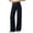 Dark Blue-pants for women, variant on YanHoo Wide Leg Pants for Women Elastic Waisted Drawstring Striped Trousers Work Business Casual Straight Pant with Pockets