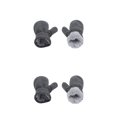 thumbnail image 4 of Conjunto de manoplas Jumpingount para Sombreros Accesorios de Invierno Trajes Gris 2 Conjunto, 4 of 6