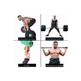thumbnail image 3 of Cinturón Gimnasio Pesas Crossfit Lesión Lumbar negro tella S, 3 of 5