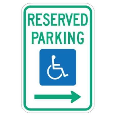 UPC 849362000095 product image for LYLE Handicap Parking Sign,18
