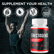 ErectogenX Advanced Formula Pills All Natural Vitamin Supplement Erectogen X 180 Capsules
