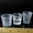 thumbnail image 4 of MYG Measuring Cups,10Pcs 30ml Transparent Clear Plastic Double-scale Medicine Measuring Cup, 4 of 4