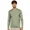 Military Green, variant on Men's UPF 50+ Long Sleeve Rash Guard, Quick-Dry, Sky Blue, L