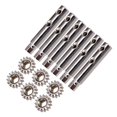 thumbnail image 3 of QualitChoice 6 Pcs Piques de Réglage de Guitare Tuners Pièces et Épingles Têtes Style4 Style 8, 3 of 6