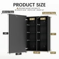 thumbnail image 4 of Joqixon Recessed Medicine Cabinet for Bathroom with Mirror: Modern Frameless Wall Mount Mirrored Vanity Chest - 20 x 26 inch Small Storage Cabinet with Adjustable Shelves, 4 of 9
