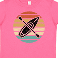 thumbnail image 4 of Inktastic Kayaking Retro Kayak Boating Boys or Girls Toddler T-Shirt, 4 of 5
