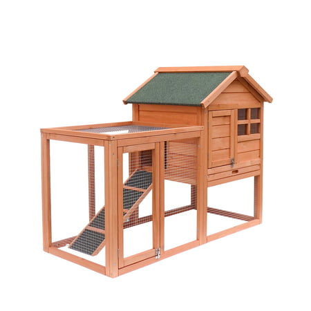Animal House - Pet House Rabbit Hutch Wooden Heavy Duty Bird Cage Parrot Walk in Large Aviary Parrot Rabbit Hutch Large Chicken Coop Wooden