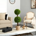 thumbnail image 4 of Nearly Natural 2.5" Boxwood Artificial Topiary, Green, 4 of 4