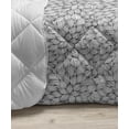 thumbnail image 3 of Floral Down Alternative Comforter, Flourishing Chrysanthemums Chinese Pattern Inspired by the Beauty of Nature, Microfiber Quilt for All Season, 5 Sizes, Maroon White, by Ambesonne, 3 of 3