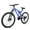 Blue, variant on 26" Mountain Bike with Full Suspension Steel Frame, 21-Speed All-Terrain Bicycle,Red