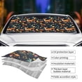 thumbnail image 3 of Yiaed Forest Elf Print Car Windshield Sunshade Front Auto Car Front Window Sun Shade Foldable Sun Visor Shield Cover Auto Accessories for Sedan SUV Truck-Small, 3 of 5