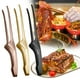 thumbnail image 1 of Pinzas de barbacoa de acero inoxidable para barbacoa - Pinzas resistentes al calor con agarre seguro para salchichas, filetes y carne - Accesorios profesionales para barbacoa en restaurantes y en casa, 1 of 5