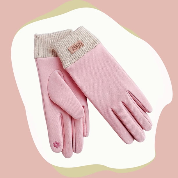 Guantes de invierno Salvador para mujer pantallas táctiles antideslizantes