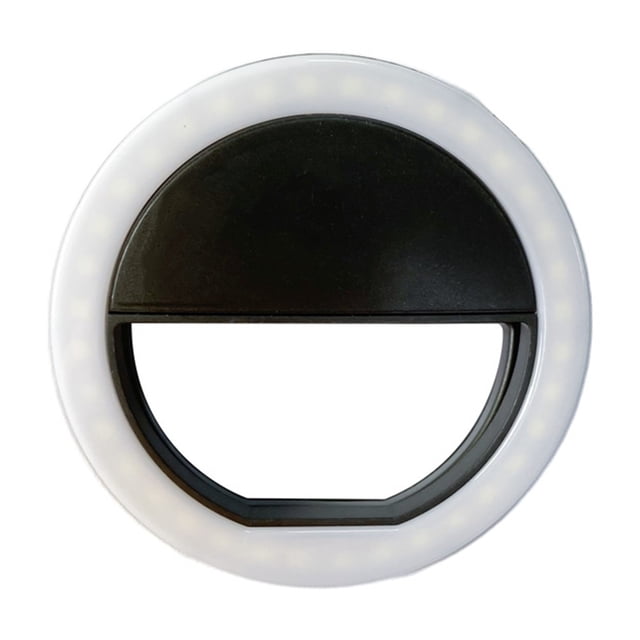 Built In Battery Mini Mobile Phone Ring Light Brightening Effect LED Beads LED Self Timer LED Self Timer Ring Light