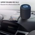 thumbnail image 2 of Portable Bluetooth Speaker Tf-Black, 20W Waterproof Bluetooth Speaker Hd Audio, Bluetooth 5.0 Speaker Dual Driver with 360° Sound, 16 Hours Battery Life Handsfree Phone Support Fm, Aux, 2 of 5