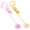 thumbnail image 4 of Shisuyan 2 Pcs Jouet Interactif pour Chat avec Ressort pour Jeu Intérieur pour Chats, 4 of 9