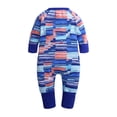 thumbnail image 6 of WIBACKER Baby Cotton Long Pajamas with Mittens Cuff for Boys 2 Way Zipper Both Footed and Footless Sleepers, 6 of 10