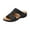 Black_006, variant on Domuza Orthopedic Sandals for Women 2026 Summer Peep Toe Strap Wedge Sandals Lightweight Casual comfort Hollow Out Slip On Walking Shoes White 8(EU-40)