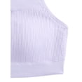 thumbnail image 2 of Justice Girls 2X2 Seamless Rib Bra, 2-Pack, Sizes 28-38, 2 of 6