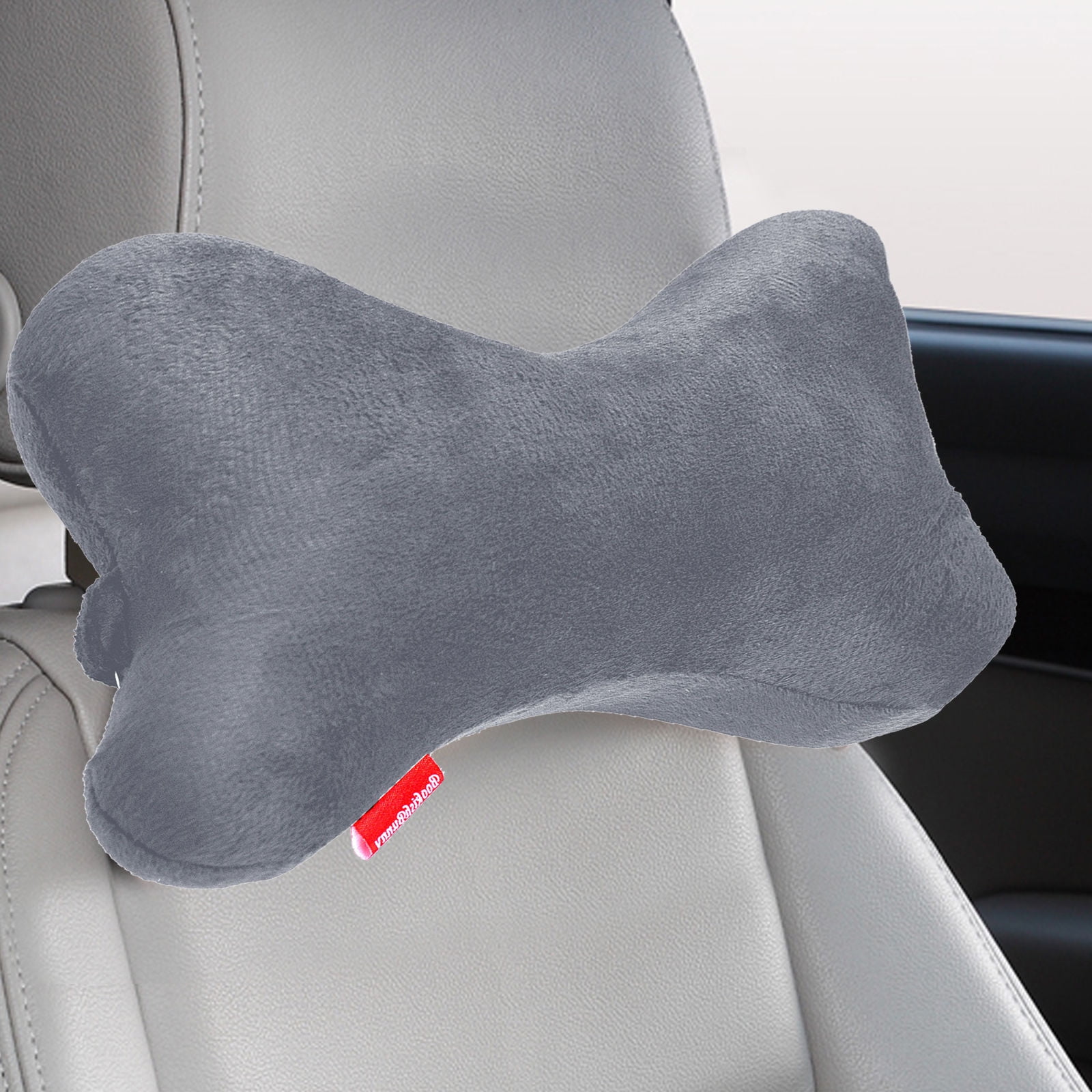Car Seat Neck Pillow 100% Pure Memory Foam Neck Pillow with Breathable Removable Cover Payanwin Car Seat Headrest Neck Rest Cushion Comfortable Ergonomic & Neck Pain Relief Black 