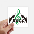 thumbnail image 1 of Rock Roll High Notes Intense Sticker Square Waterproof Stickers Wallpaper Car Decal, 1 of 1