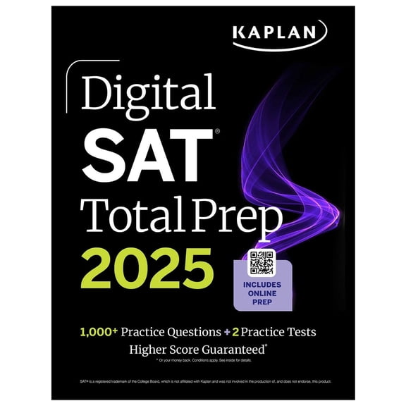 Pre-Owned Digital SAT Total Prep 2025: Includes 2 Full Length Practice Tests, 1,000+ Practice Questions + 1 Year Access to Online Quizzes and Video Instruction (Paperback) 1506293018 9781506293011