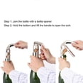 thumbnail image 3 of Ouvre-bouteille de Champagne Extracteur de Liège pour Vin Pétillant, 3 of 5