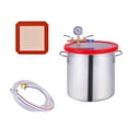 thumbnail image 5 of Stainless Steel Chamber Pressure Pot Resin Casting Vacuum Chamber Degassing 3 Gallon 12L, 5 of 8