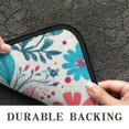 thumbnail image 6 of Pioneer Flower Floral Print Pattern Door Rugs,Washable Non Slip Door Mats Indoor,Decorative Door Mats,Entry Mat Indoor for Entrance,Bedroom,Kitchen,Bathroom,30"x17", 6 of 6