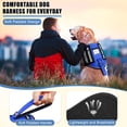 thumbnail image 4 of Chaleco para perros de servicio MOOGROU con etiqueta de identificación y 10 parches, color azul S, 4 of 7