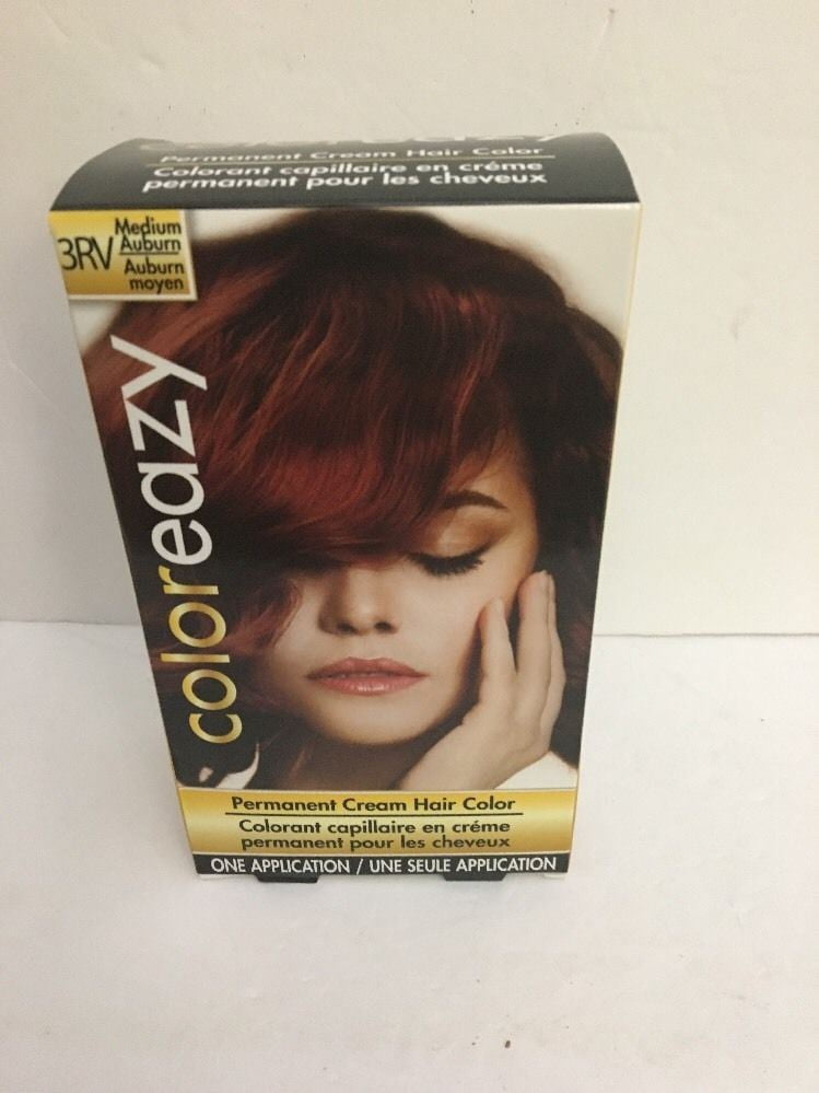 Color Eazy Permanent Cream Hair Color Medium Auburn