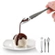 thumbnail image 3 of GOOHOCHY Cuchara de salsa para hornear de 3 piezas Cuchara para decorar pasteles Cuchara de frutas Cuchara para salsa de crema, 3 of 7