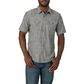 CPCM　 W.U.S/Wading Utility Shirt Wrangler Men's Outdoor Short Sleeve Utility Shirt with Moisture