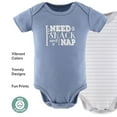 thumbnail image 3 of The Peanutshell Baby Boy Bodysuits, 7-Pack, Blue Camo, 3 of 7