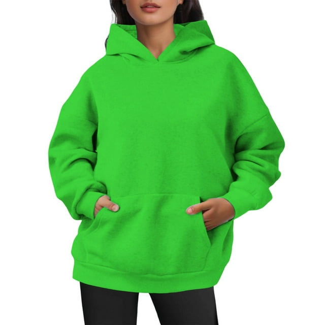 Chandail à Capuche Décontracté pour Femmes, Doux et Confortable, Chandail à Capuche pour Usage Quotidien, Vêtements de Détente Basiques, Léger et Polyvalent, Chandail à Boutons-Pression pour Femmes, Chandail à Capuche Extra Long pour Femmes