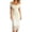 White, variant on Formal Cocktail Dresses For Women Casual Solid Fringe Dress Short Sleeve Flowy A Line Summer Beach Tunic Top Wedding Guest Dress