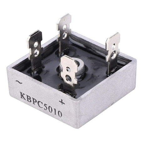 KBPC5010 Bridge Rectifier 5A 1000V KBPC Series Single Phase Low Freque ...