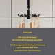 thumbnail image 5 of Colgador de utensilios giratorio plegable, estante para colgar en la ducha de la cocina de 360 ​​°, soporte ajustable para toallas de baño, organizador abatible vertical/para el hogar, negro, 5 of 5