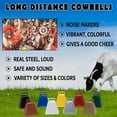 thumbnail image 4 of Bevin Bells Long Distance Cow Bells 10LD (Black & Yellow), 4 of 7