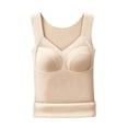 thumbnail image 2 of LSLJS Women Spring and Winter Rong Integrated Chest Cushion For Warmth and Plush Plus Large Tank Top Thickened Brushed Cold and Skin Friendly Sleep Underwear, Womens Camisole Tank Tops, 2 of 4