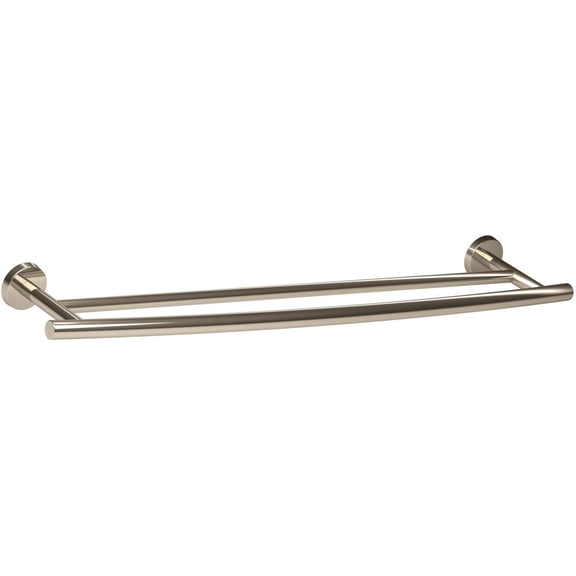 Amerock Bh26545 Arrondi 24" Double Towel Bar - Stainless Steel