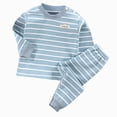 thumbnail image 4 of UAYOTSE Toddler Baby Boy Pjs Outfits Graphic Print Long Sleeve Pajamas Tops Jogger Pants Sets Infant Fall Winter Sleepwear Clothes ,Sizes 12-18 Months, 4 of 4