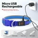 thumbnail image 5 of Collar LED Flashseen USB recargable para perros, 5 of 6
